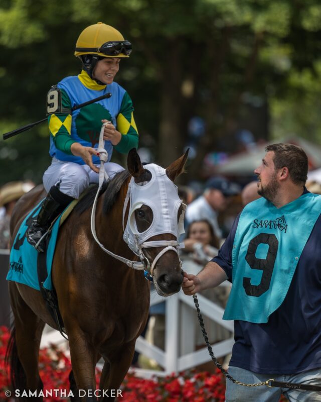 Happy 4️⃣th Birthday to Mary Union Ave, the filly who gave me my first ownership experience with a Thoroughbred.

© Samantha Decker.  All rights reserved.  Permission must be obtained for reuse.
.
.
.
.
.
#iloveny #ilovenewyork #upstateny #upstatenewyork #thisisuspstate #newyorkonly #newyorksbackyard #saratogacounty #ilovesaratoga #saratoga #saratogasprings #saratogaspringsny #discoversaratoga #canon #canonphotography #teamcanon #horsesofinstagram #thoroughbredsofinstagram #saratogaracetrack #saratogaracecourse
