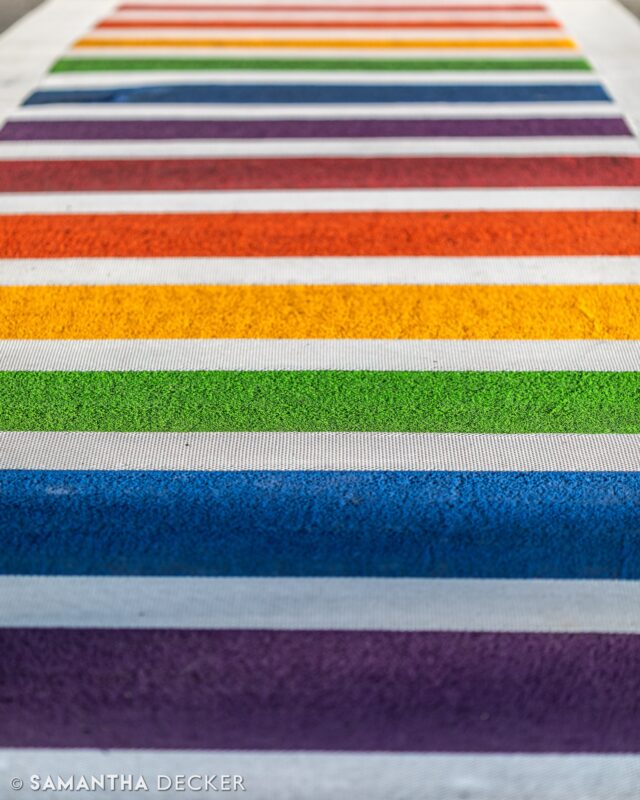 Happy Pride Month!  Pictured is the Saratoga Pride crosswalk, installed in 2021.

© Samantha Decker.  All rights reserved.  Permission must be obtained for reuse.
.
.
.
.
.
#iloveny #ilovenewyork #upstateny #upstatenewyork #thisisuspstate #newyorkonly #newyorksbackyard #saratogacounty #ilovesaratoga #saratoga #saratogasprings #saratogaspringsny #discoversaratoga #canon #canonphotography #teamcanon #saratogapride #pride #pridemonth #downtownsaratoga