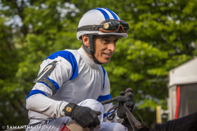 Congratulations to John Velázquez on being the first jockey to reach $500 million in earnings!

© Samantha Decker.  All rights reserved.  Permission must be obtained for reuse.
.
.
.
.
.
#iloveny #ilovenewyork #upstateny #upstatenewyork #thisisuspstate #newyorkonly #newyorksbackyard #saratogacounty #ilovesaratoga #saratoga #saratogasprings #saratogaspringsny #discoversaratoga #canon #canonphotography #teamcanon #horsesofinstagram #thoroughbredsofinstagram #saratogaracetrack #saratogaracecourse